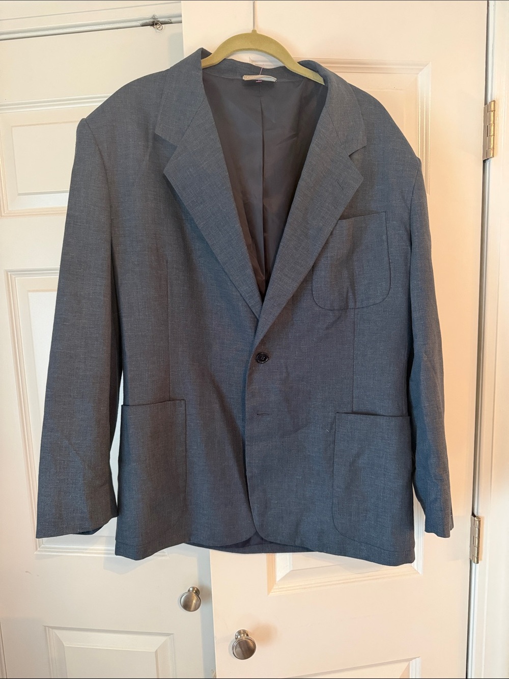 Coldwater Creek Men's Grey-Blue Sport Coat